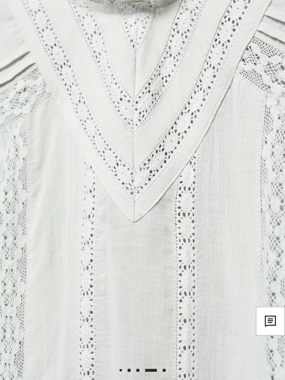 Long Sleeve cotton Tiered Maxi Dress in Light Sagew - Picture 6 of 7